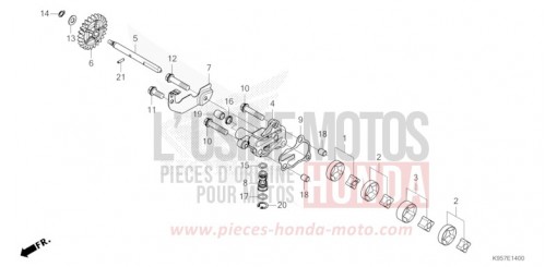 OIL PUMP CRF250RS de 2025